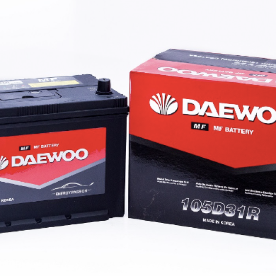 ẮC QUY Ô TÔ DAEWOO 105D31R (12V - 90AH)