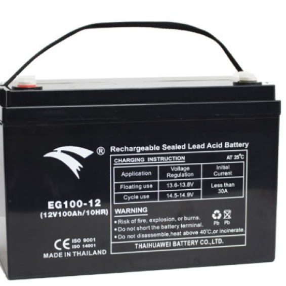 ẮC QUY LƯU ĐIỆN UPS EAGLE EG 100-12 (12V-100AH)  