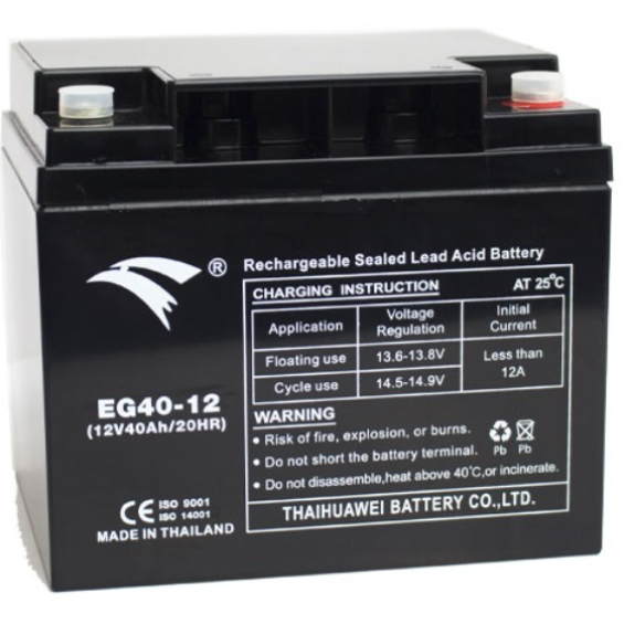 ẮC QUY LƯU ĐIỆN UPS EAGLE EG 40-12 (12V-40AH)