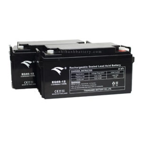 ẮC QUY LƯU ĐIỆN UPS EAGLE EG 65-12 (12V-65AH)