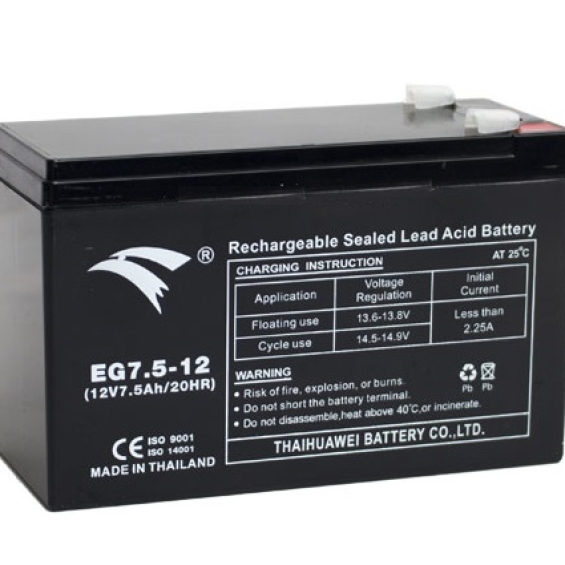 ẮC QUY UPS EAGLE EG 7.5-12 (12V-7.5AH)