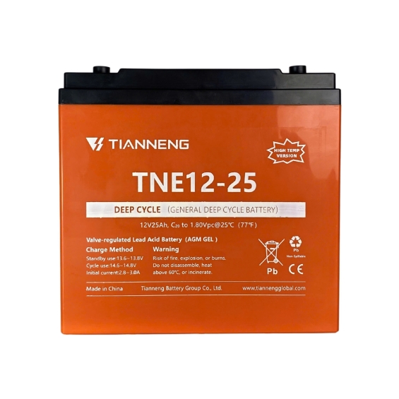 ẮC QUY XE MÁY ĐIỆN TIANENG TNE 12-25 (12V-25AH)
